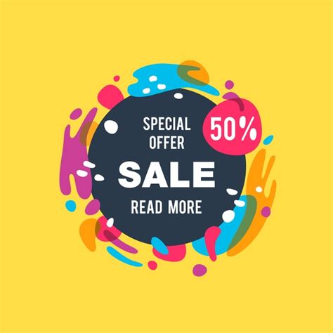 Download Special offer sale poster design vector free download