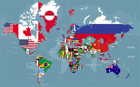 All Flags And World Map Map All Flags World Map IMAGESEE