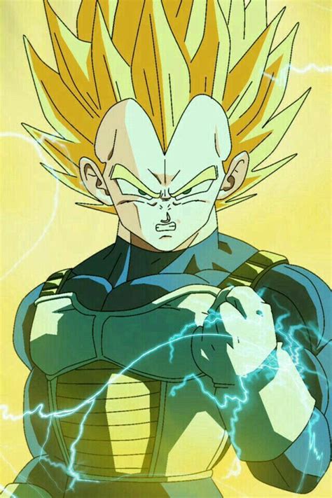 Before goku made his legendary transformation to super saiyan, this evolution was only a legend. Pin su Pasion Vegeta...