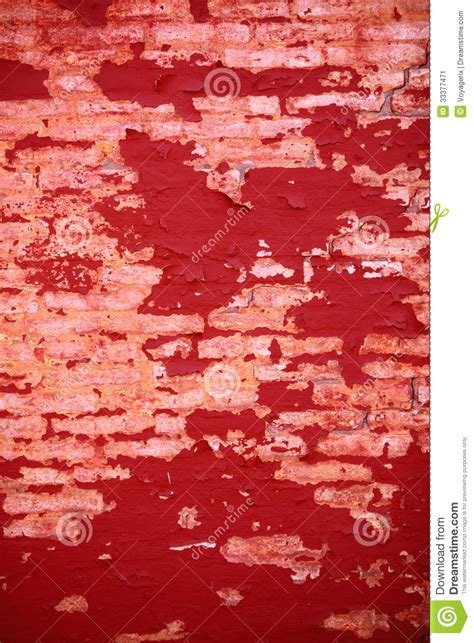 Background Of Grunge Red Brick Wall Texture Stock Image Image Of