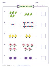 With the help primary maths worksheets for kids you can give your kids best solution for learning with fun and enjoyment. 1st Grade Math Worksheets