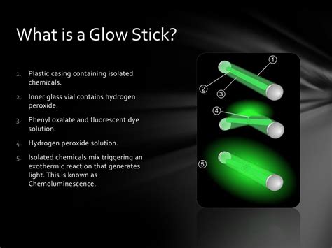 Ppt Chemical Reactions Glow Sticks Powerpoint Presentation Free