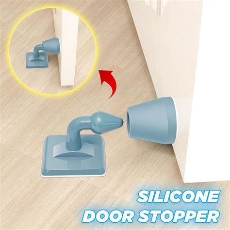 Hausprofi door handle bumper guards, silicone door stopper protect wall from 10. Silicone Door Stoppers in 2020 | Door stopper, Door ...