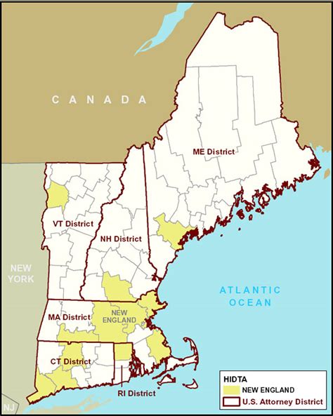 Map Of New England Region ~ Odsepatu