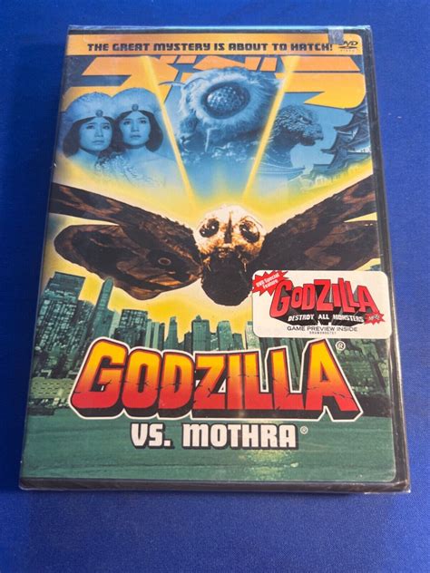 Mothra Vsgodzilla Dvd 2002 For Sale Online Ebay