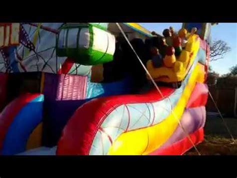 Planning an office party can be a hassle at times, especially around the. Carnival Ferris Wheel Bounce House combo rental - YouTube
