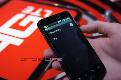 Hands On With The Lg Revolution Another Verizon 4g Lte Device