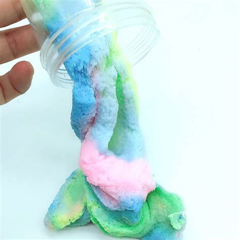 Buy Flaky Rainbow Clouds Mud Mixing Cloud Slime Putty