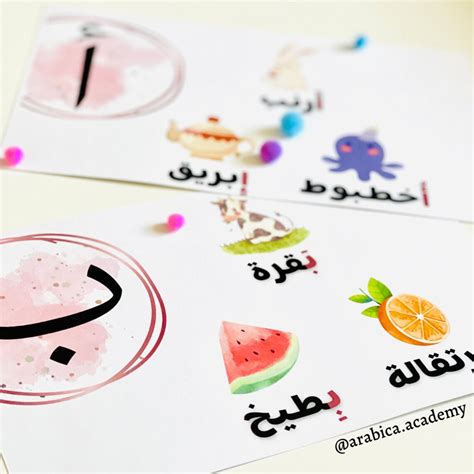 Arabic Letters With Harakat Flashcards Arabic Alphabet Etsy Canada