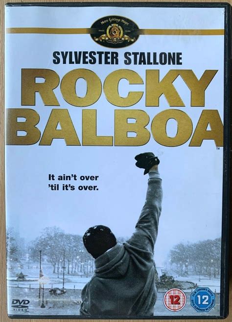 Rocky Balboa Dvd 2006 Sylvester Stallone Boxing Boxer Drama 6 Film