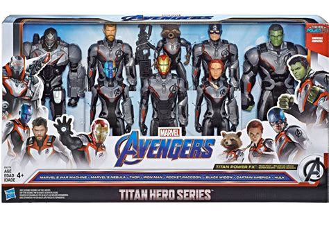 Marvel Avengers Endgame Titan Hero Series Iron Man Capt America Hulk