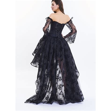 Cheap Womens Gothic Vintage Victorian Ball Gown Corset Dress Hiipps