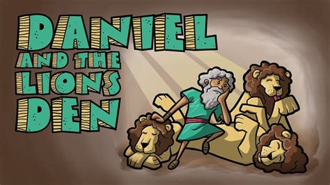 Daniel And The Lions Den Animated