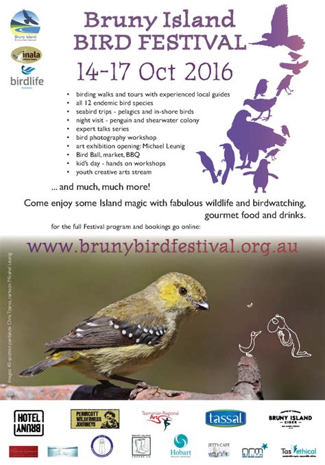 Bird Festival Bruny Island Environment Network