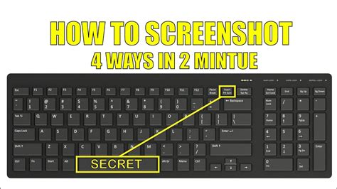 Ways To Take A Screenshot With A Keyboard In Laptop Pc Windows