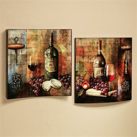 Wine home decor for the wine enthusiast features great deals. Pin by Tiffany Compton on For the Love of Art | Grape ...