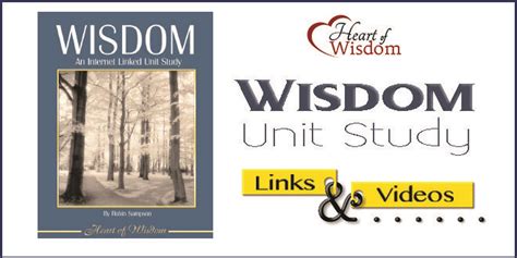 Wisdom Unit Study Links On Pinterest Board Videos Bible