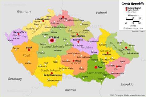 Czech Republic Map Detailed Maps Of Czech Republic