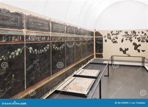 National Roman Museum Wall Paintings Editorial Stock Image Image Of