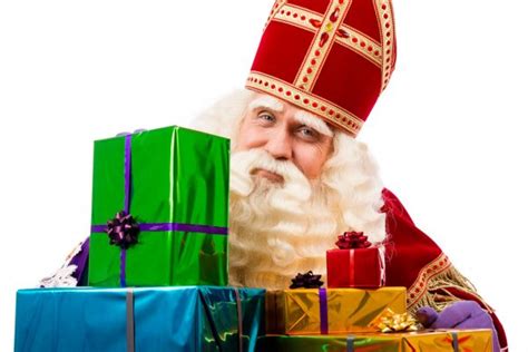Stockfotos Van Sinterklaas Cadeau Rechtenvrije Afbeeldingen Van