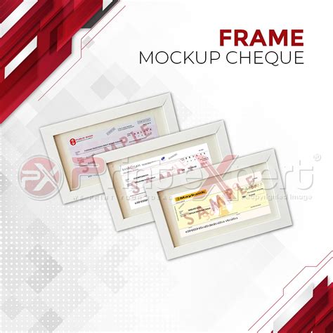 The image clearing system allows banks and building societies to exchange images of cheques instead of moving paper around the country. Frame Mockup Cheque