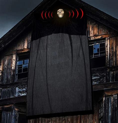 Dropship Halloween Decoration Voice Activated Light Emitting Sound