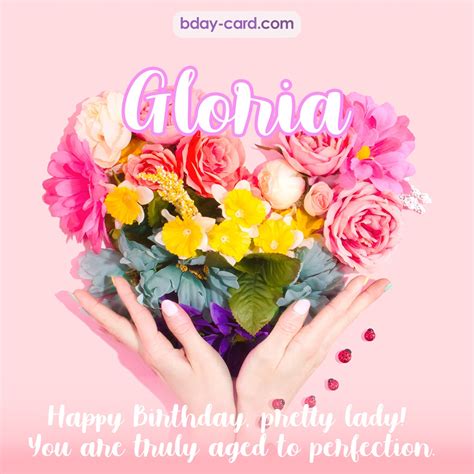 Birthday Images For Gloria 💐 — Free Happy Bday Pictures And Photos
