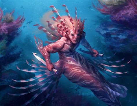 Andrew Mar Mermaid Art Creature Artwork Creature Art