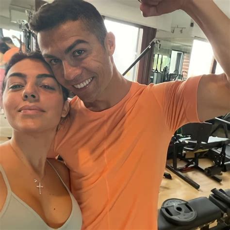Cristiano Ronaldo Y Georgina Rodríguez La Pareja Que Entrena Unida