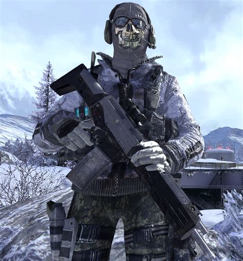 Фото Ghost из Call Of Duty Modern Warfare 2