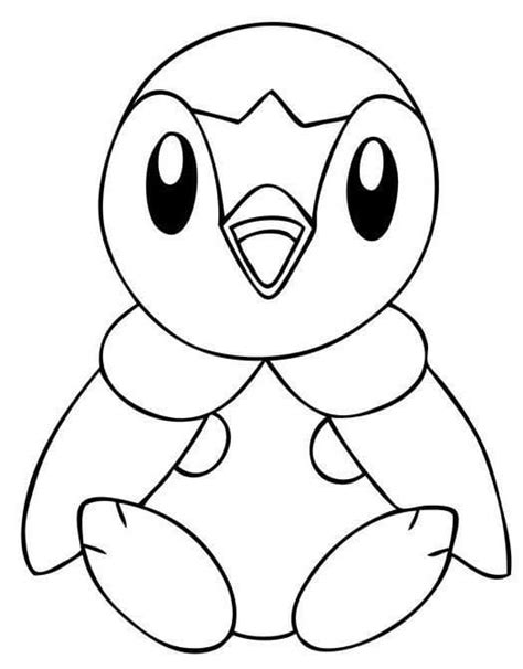 Pokemon Coloring Pages Piplup Teckningar Porn Sex Picture