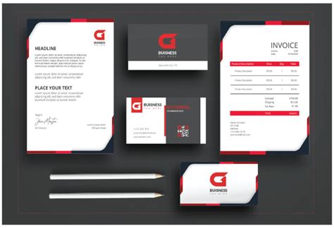 Do Business Card Letterheads Stationery And Qr Code By Majbasami Fiverr