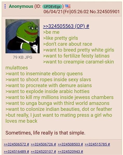 Anon Is Horny R Greentext Mating Press Know Your Meme