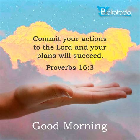 Commit Your Actions To The Lord And Your Plans Will Succeed Christian
