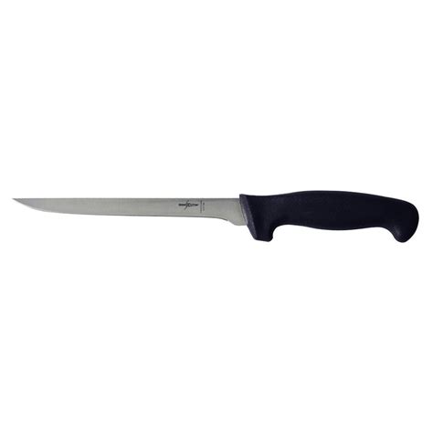 Sicut Curved Blade Beef Skinning Knife 6 Blade With White Handle