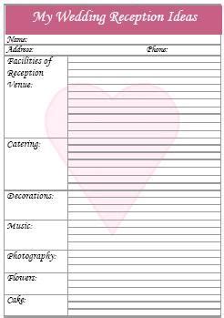 wedding reception checklist wedding reception checklist wedding