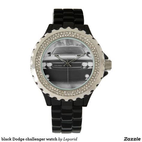 Black Dodge Challenger Watch Watches Dodge Challenger Black Black