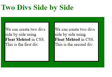 Ways To Display Two Divs Side By Side With Css My Xxx Hot Girl