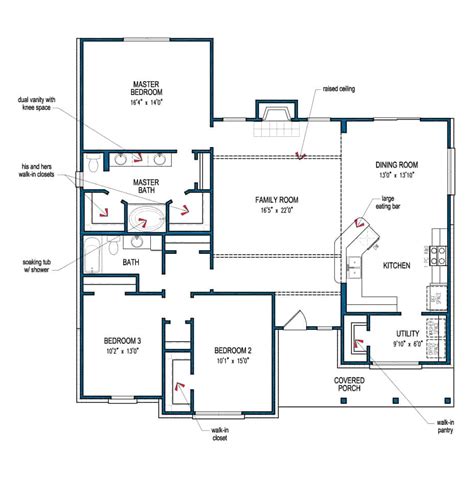 Group homes and assisted living areas can be very pleasant for staff and residents. Tilson Home Floor Plans | plougonver.com