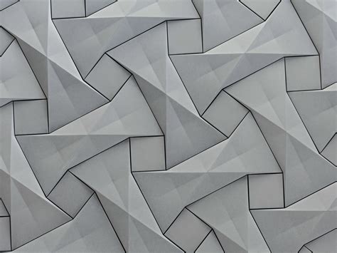 Fiber Cement 3d Wall Tile Quadilic By Kaza Concrete Design Ilan Garibi