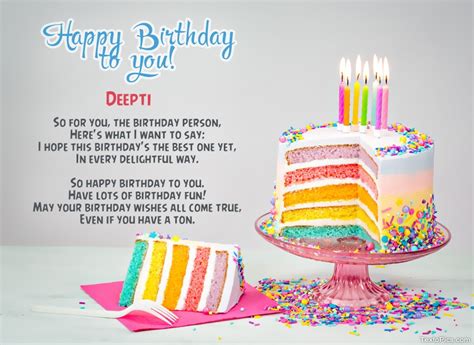 Happy Birthday Deepti Pictures Congratulations