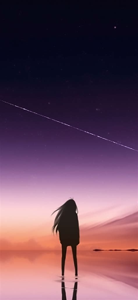 Anime Pink Sky Wallpaper Hd Anime Sunset Sky Background 1920x1080