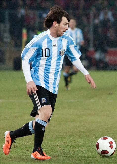 Filelionel Messi Player Of Argentina National Football