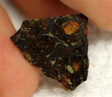 551 Cts Rare Pallasite Meteorite From Indonseia Met1