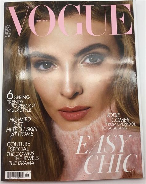 Vogue Uk April 2020 Jodie Comer From Liverpool To La La Land M