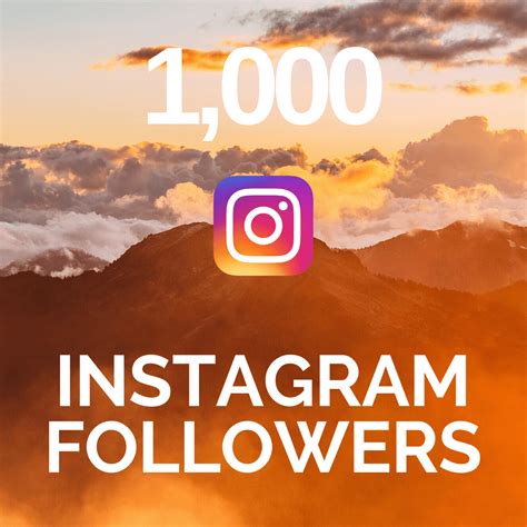 1000 Instagram Followers For 847 ⭐