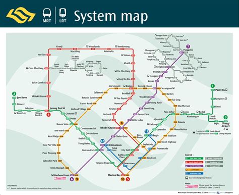 Latest offline singapore mrt & lrt map. Transitlink MRT - System Map | System map, Singapore map ...