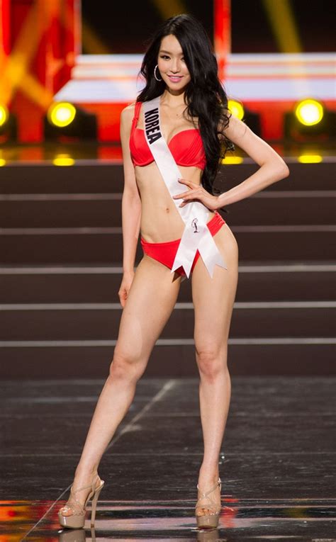 Miss Korea From Miss Universe Swimsuit Competition E News