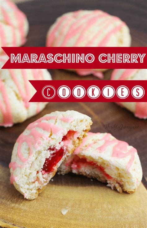 Maraschino Cherry Cookies Recipe Thrifty Jinxy