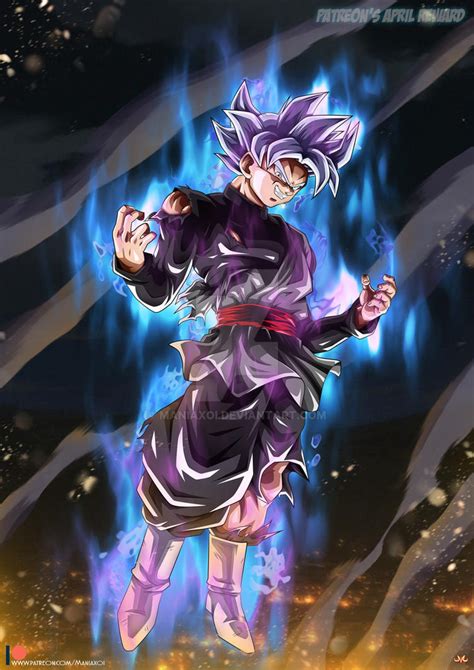 Patreons April Reward Goku Black Ultra Instinct By Maniaxoi On